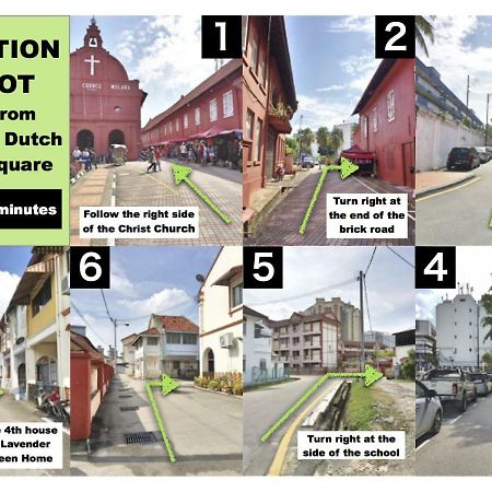 ホテル ラベンダー グリーン ホーム マラッカ Malacca エクステリア 写真